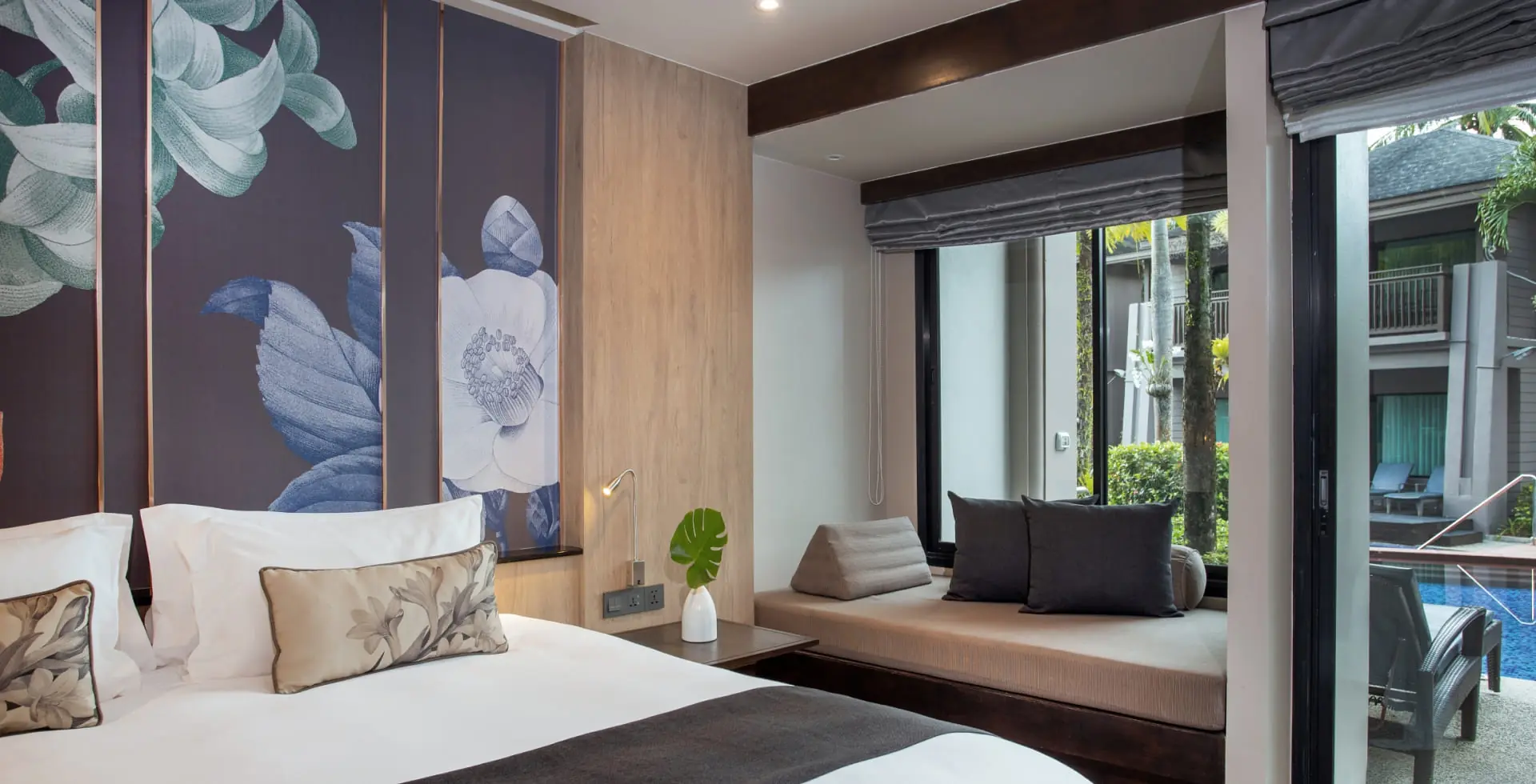 Deluxe Pool Access 45 sq.m. / 28 rooms (Double bed) – room view